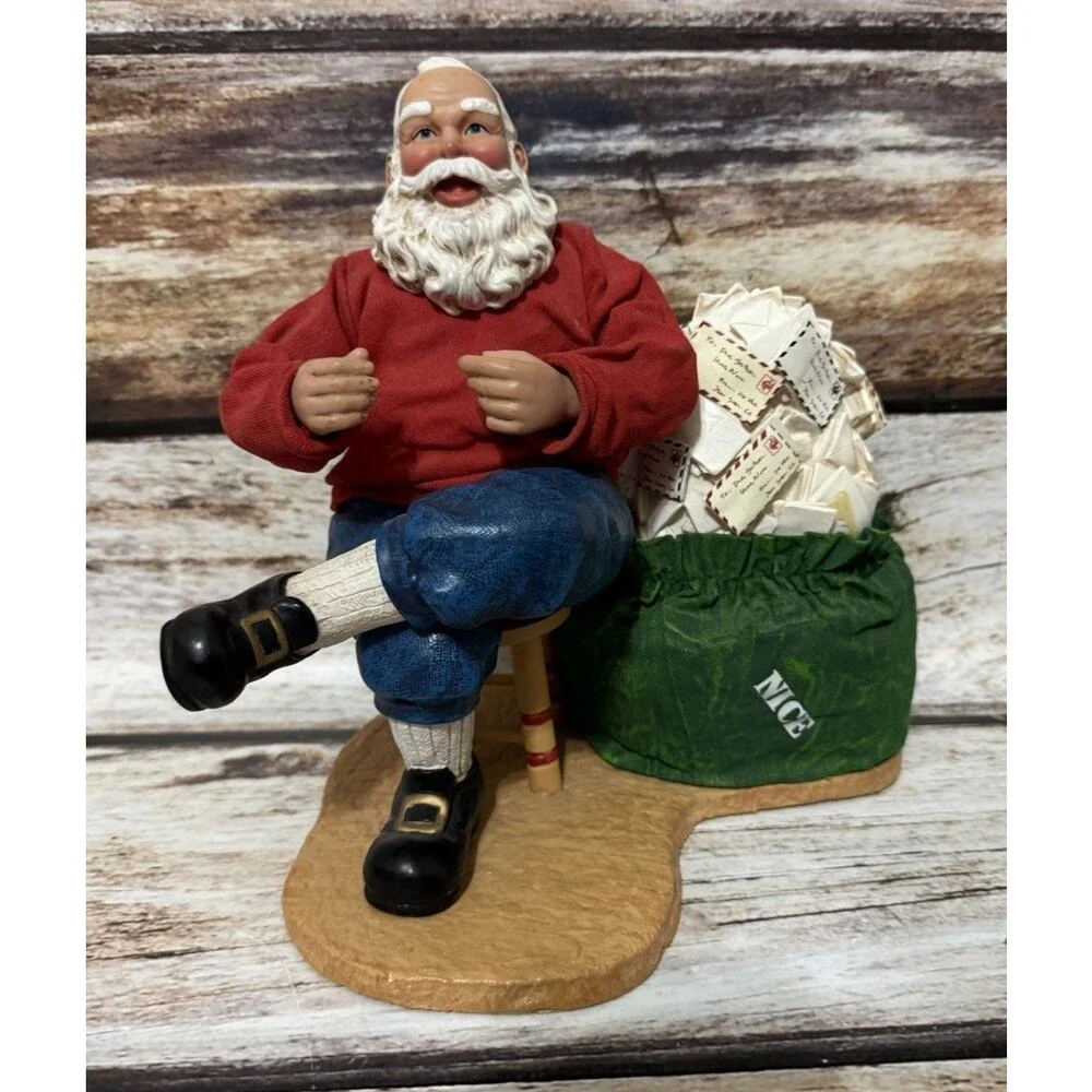 Santa Paper Machet Letters For Santa Christmas Decor Add Your Name